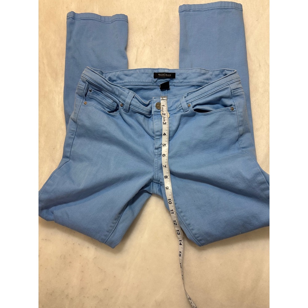White House Black Market Slim Fit Blue Jeans Women's Size 6 - Picture 5 of 9